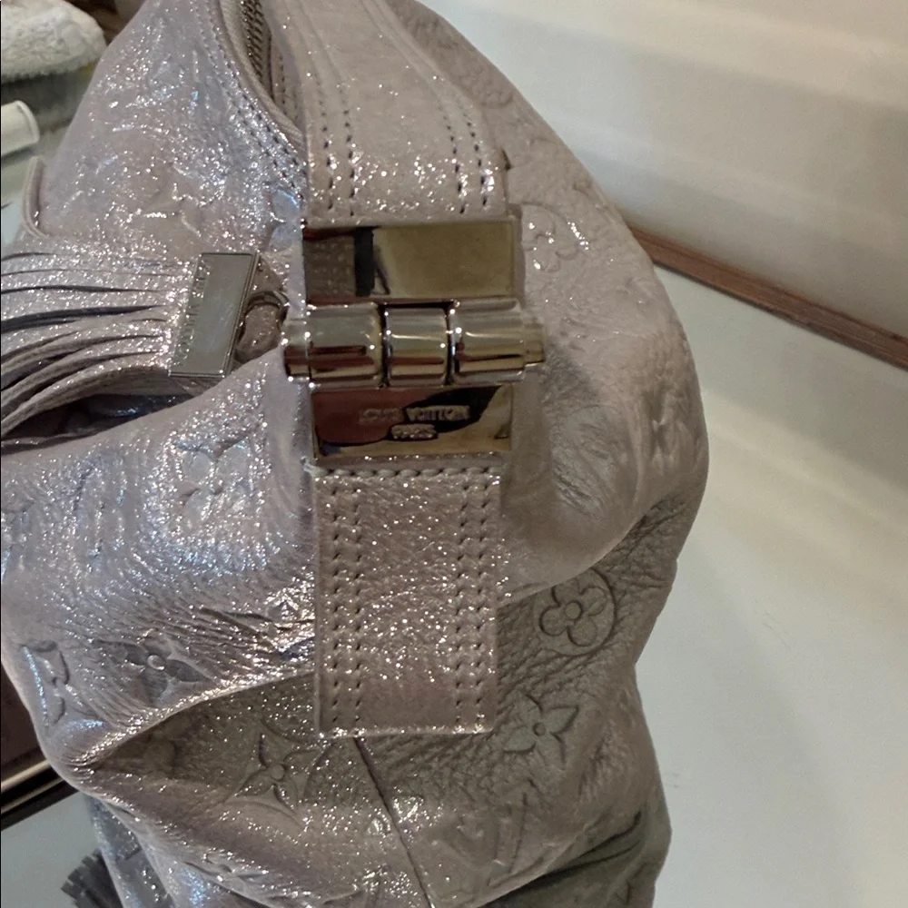 Louis Vuitton Metallic Silver Hobo Bag - Picture 3 of 13
